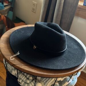 Michael Kors Black Wool Hat